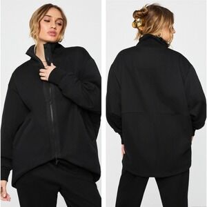 Yitty Oversized Fleece Cocoon‎ Jacket